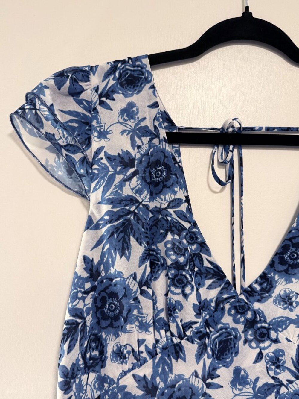 Park & Fifth Sonora Dress, Navy Toile, L - Picture 5 of 9